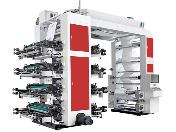 8Colors High Speed Flexographic Printing Machine