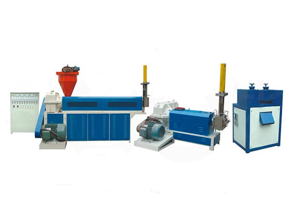 Two Stages Plastic Recycle Machine