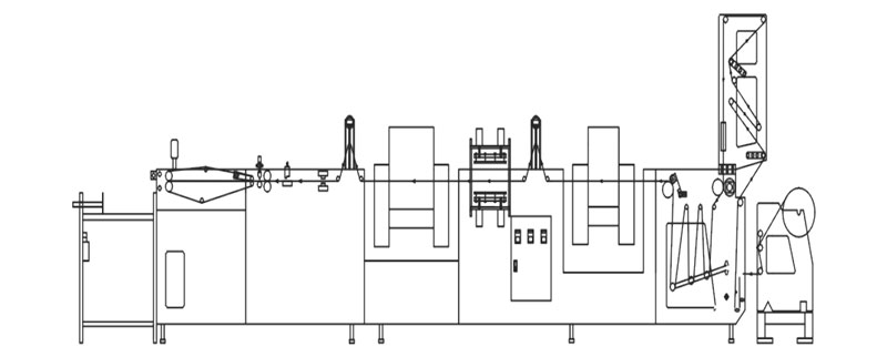 Automatic Computer Controlled Patch Bag Handle Bag Multi-function Making-bag Machine