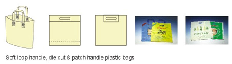 Automatic Computer Controlled Patch Bag Handle Bag Multi-function Making-bag Machine