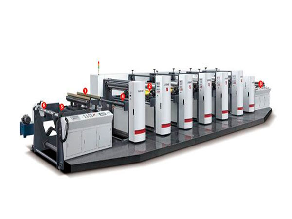High Speed Flexographic Printing Machine 