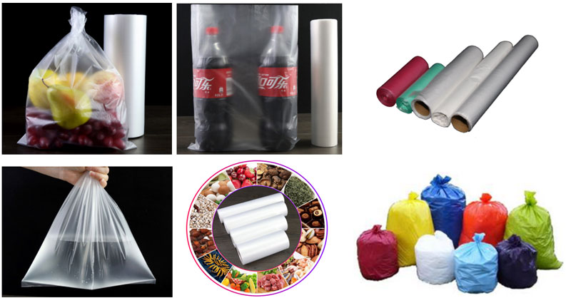 High Speed Plastic Rolling Bag Machine