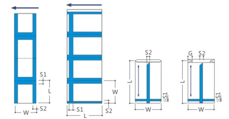 Three-side Sealing & Middle Sealing Bag-making Machine (Double Winder )