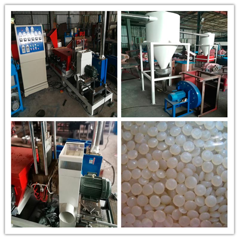 Wind Cooling Plastic Recycle Machine