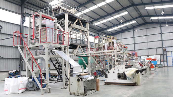 plastic bag machine in South Africa customer factory